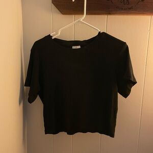 Essentials Black Short Sleeve Tee